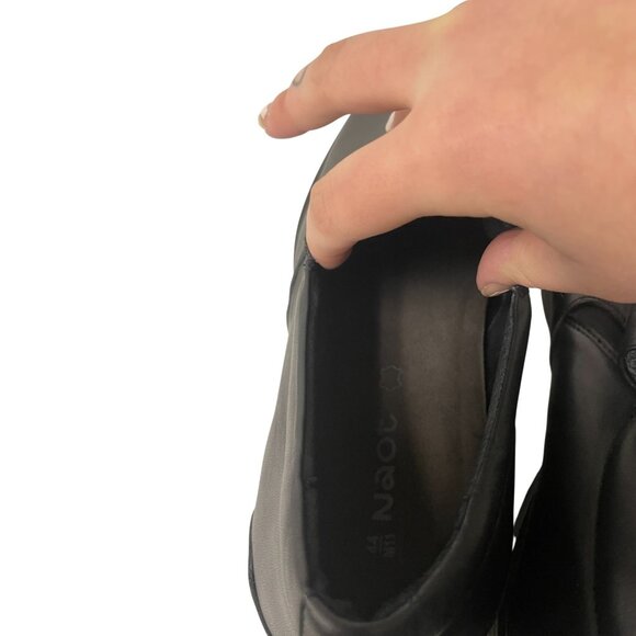 Naot Manhattan Mens Slip On Loafers EU 44 US 11 Black Leather Round Toe NWOB main image 5
